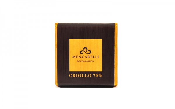 Tavoletta Cioccolato 50g Fondente Criollo 70%