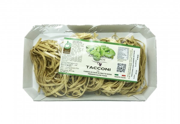 Tacconi Pasta mit Fratte Rosa-Bohnenmehl - Azienda Agricola I Lubachi