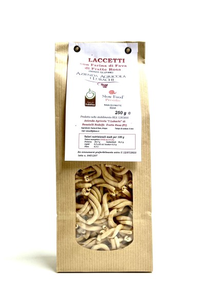 Laccetti Pasta aus Fratte Rosa-Bohnenmehl - Azienda Agricola I Lubachi