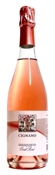 Irrequieto Vino Rosé Spumante Brut - Cignano