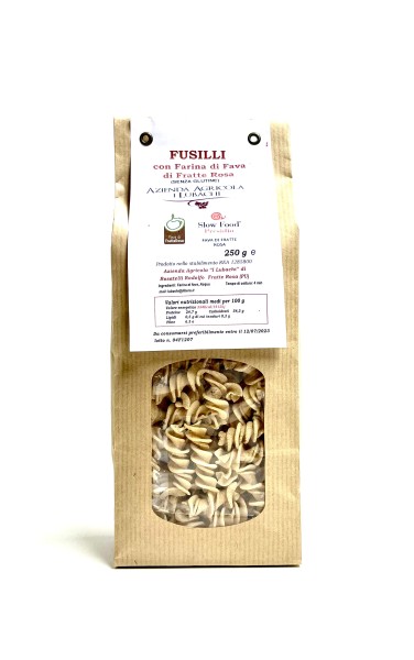 Fusilli Pasta aus Fratte Rosa-Bohnenmehl - Azienda Agricola I Lubachi